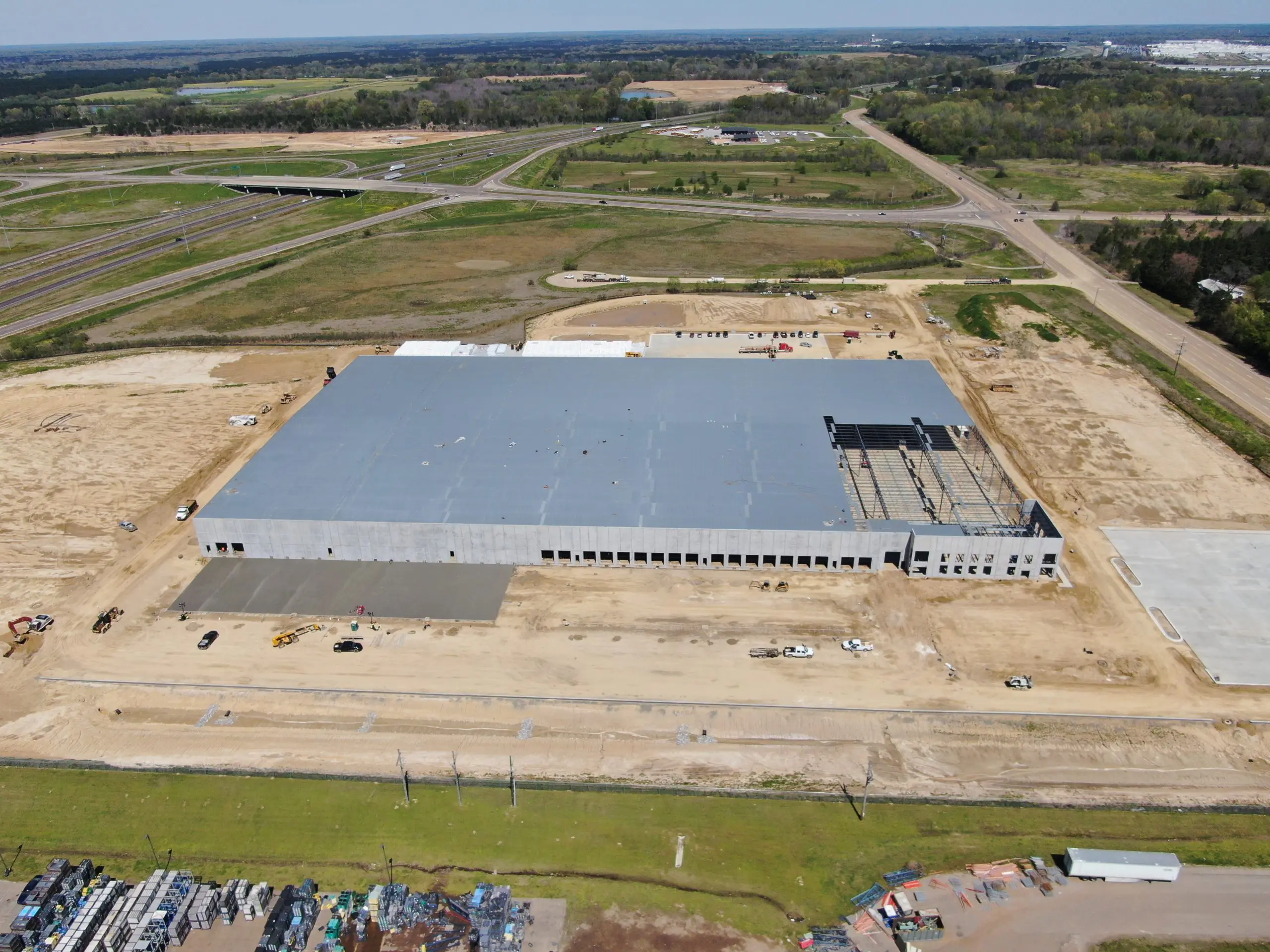 Warehouse And Office Building