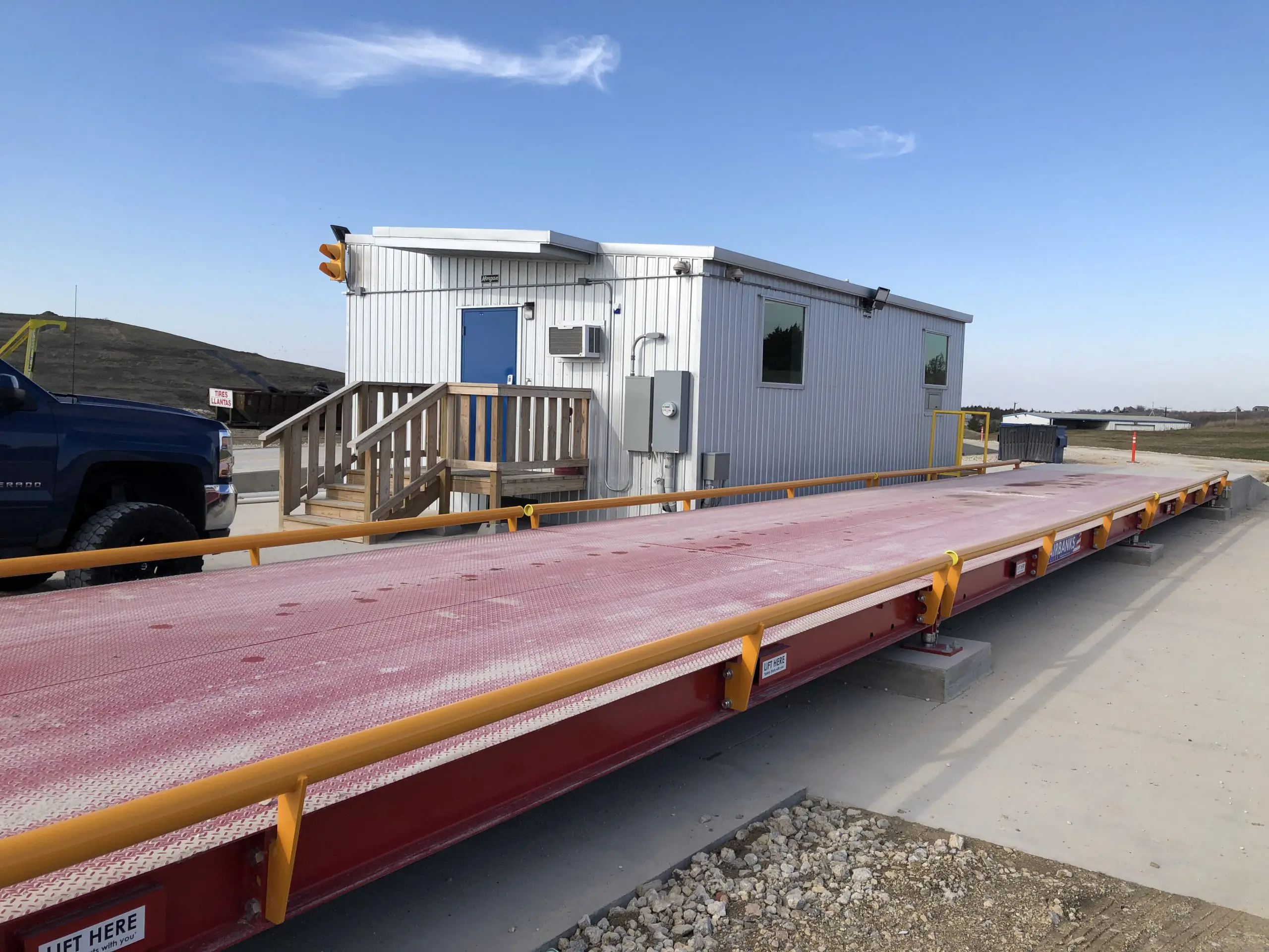 Truck Scales and Scalehouse