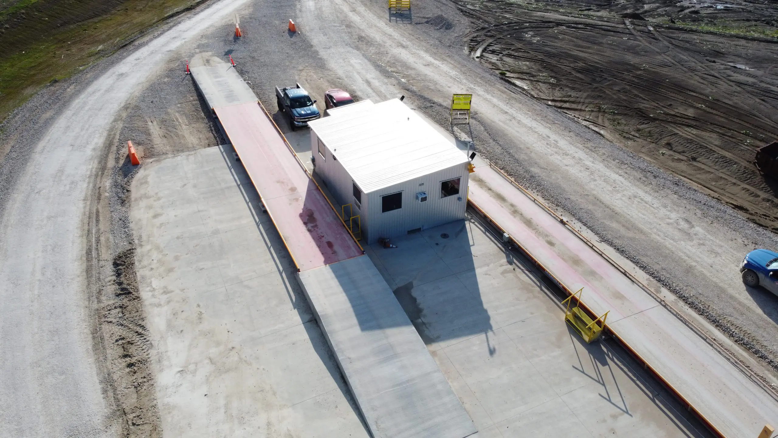 Truck Scales and Scalehouse