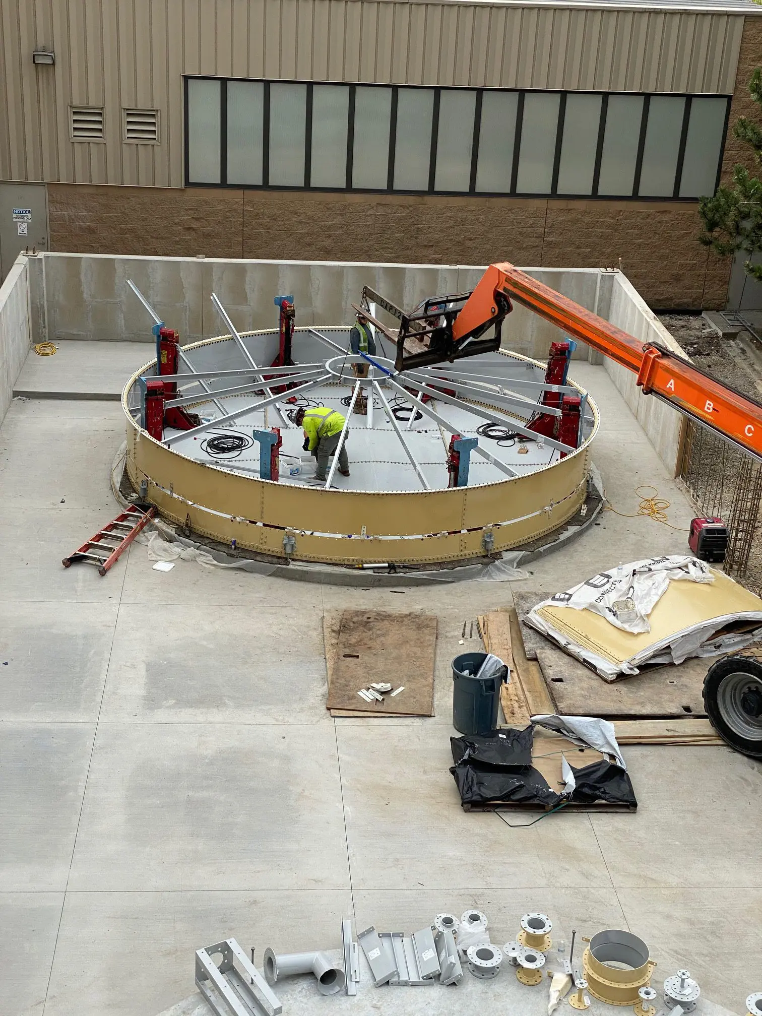 Leachate Tank Containment